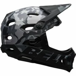 Casque Bell Super DH MIPS Noir Camouflage -VTT Soldes 2022 casque bell super dh mips noir camouflage 2