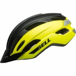 Casque Bell Trace Noir Mat/Jaune Fluo -VTT Soldes 2022 casque bell trace noir mat jaune fluo 2