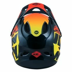 Casque Intégral Kenny Downhill Graphic Orange -VTT Soldes 2022 casque integral kenny downhill graphic orange 2