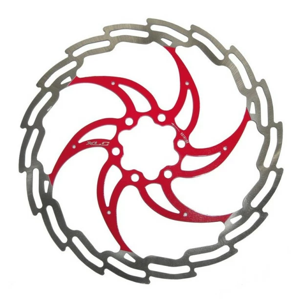 Disque De Frein XLC Ø 203 Mm, Argent/rouge 1 Disque De Frein XLC Ø 203 Mm, Argent/rouge