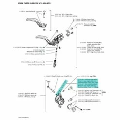 Kit Durite De Frein Magura MT Blanc - 0724696