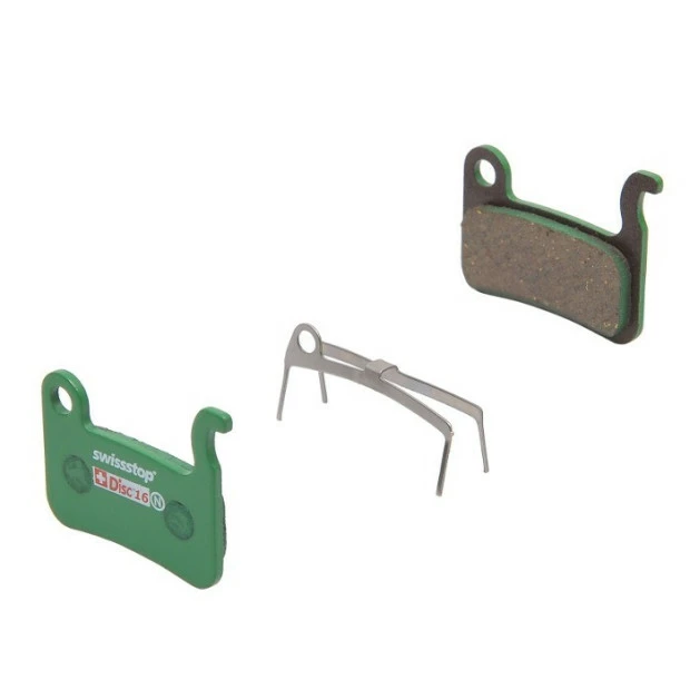 SWISSSTOP Plaquettes De Frein Swiss Stop DISC16S Shimano XTR/XT/SLX/LX/Saint/Hone - Semi-metal 1 SWISSSTOP Plaquettes De Frein Swiss Stop DISC16S Shimano XTR/XT/SLX/LX/Saint/Hone - Semi-metal