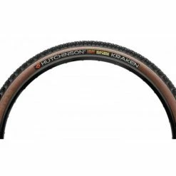 Pneu VTT Hutchinson Kraken Racing Lab Hardskin Tubeless Ready 29x2,3" (55-622) - Noir/Marron -VTT Soldes 2022 pneu vtt hutchinson kraken racing lab hardskin tubeless ready 29x23 55 622 noir marron 2