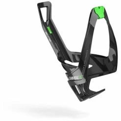 Porte-bidon Elite Cannibal XC Noir Brillant / Vert
