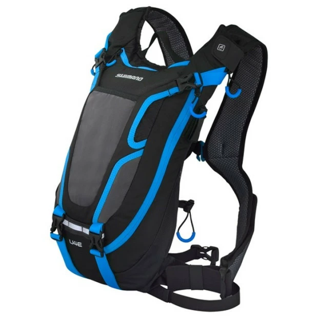 Sac à Dos VTT Shimano Unzen Enduro - Vol. 4 L - Noir/Bleu 1 Sac à Dos VTT Shimano Unzen Enduro - Vol. 4 L - Noir/Bleu