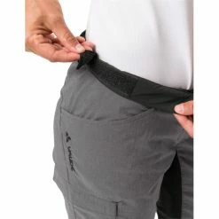 Short Femme Avec Insert Vaude Tremalzo II Noir -VTT Soldes 2022 short femme avec insert vaude tremalzo ii noir 4